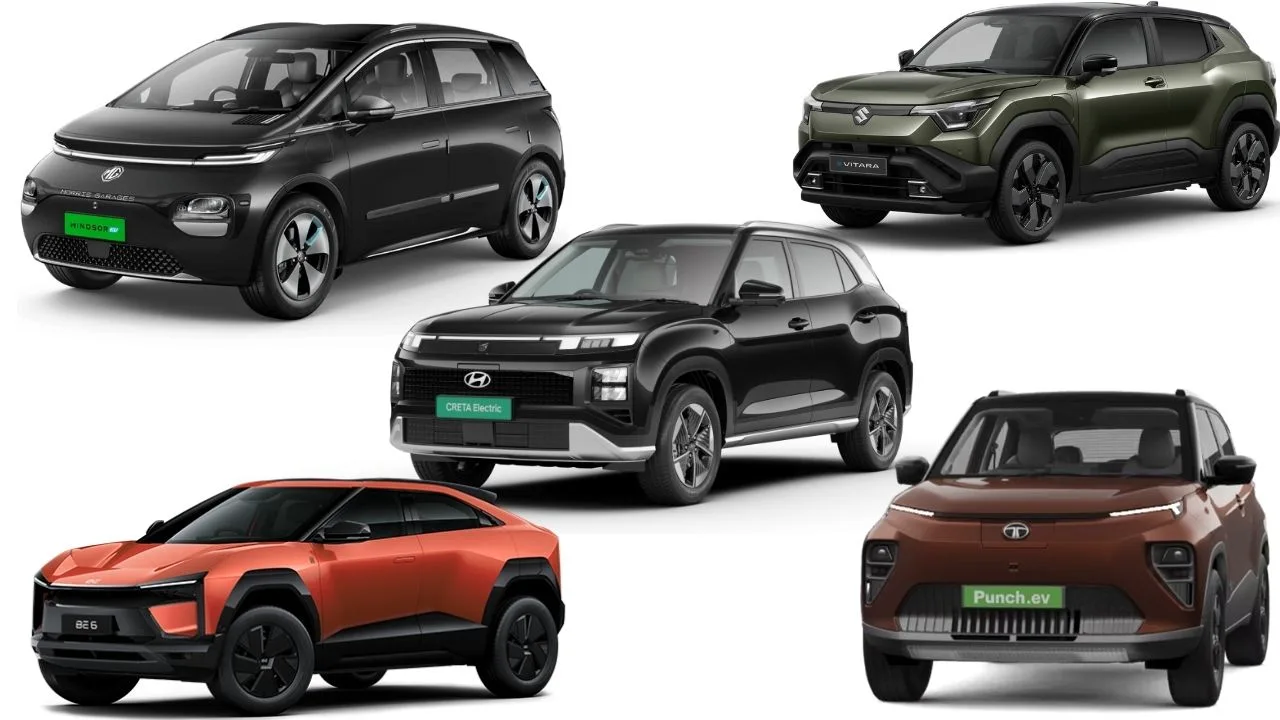 5 Best Electric Car In India 2026: From Budget To Premium EVs With Longest Range